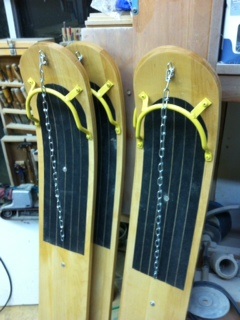 skis with jump chains.JPG